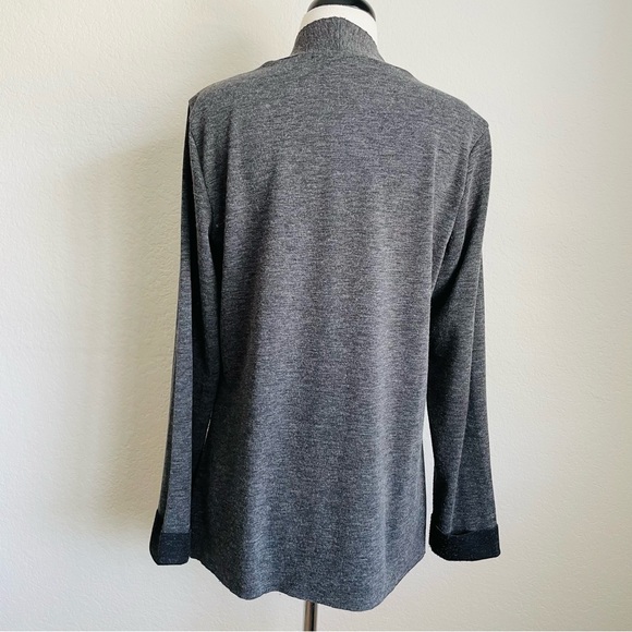 SET Apt 9 Open Front Cardigan Sweater & LC Lauren Conrad Basic Black Leggings - Picture 6 of 8